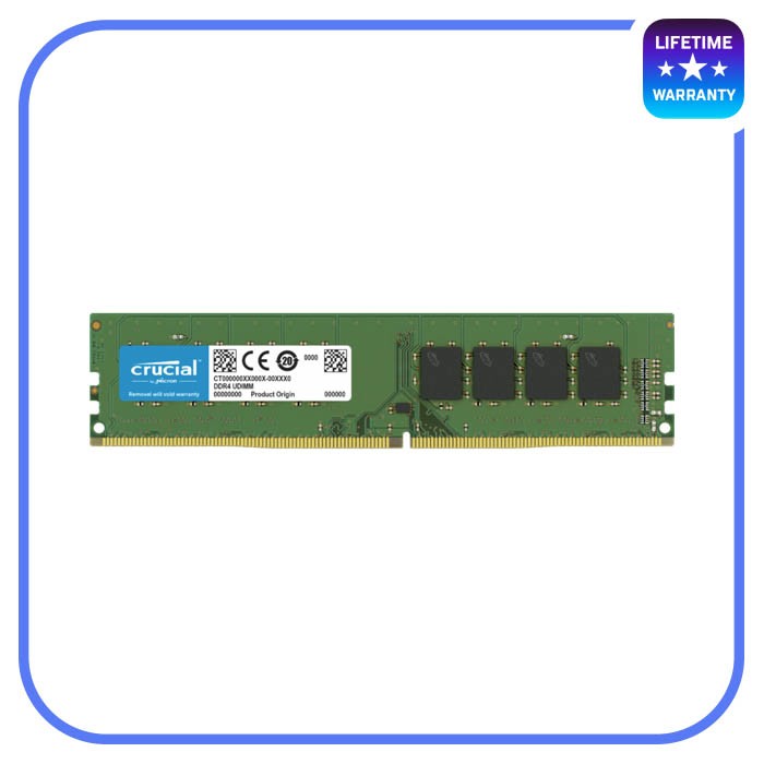 Crucial DDR4 3200 UDIMM 8GB 32GB ddr4-desktop-dimm-memory-so-dimm-ram-for-pc-computer-ddr4-4gb-2400mhz