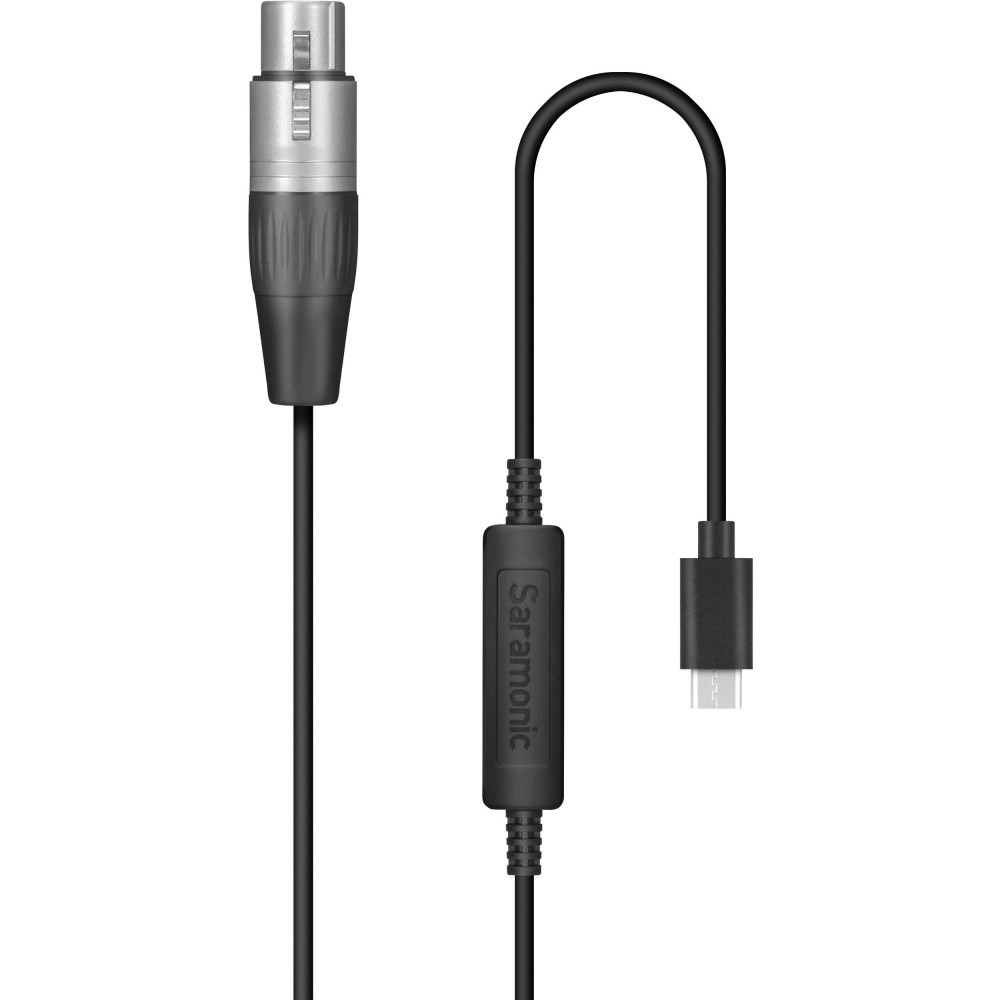 Saramonic UTC-XLR Female XLR to USB Type-C Microphone Cable (19.7')