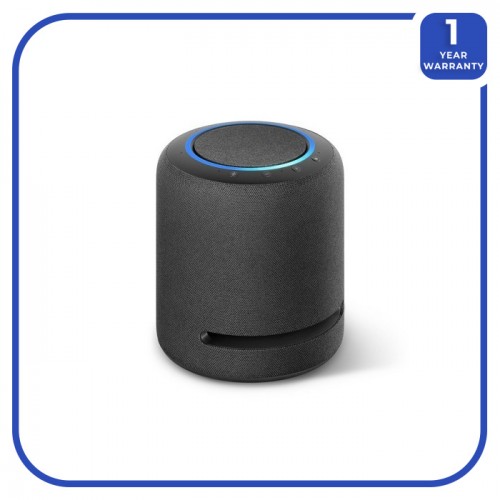 Echo Studio Smart Speaker with Alexa in Charcoal B07G9Y3ZMC - The  Home Depot