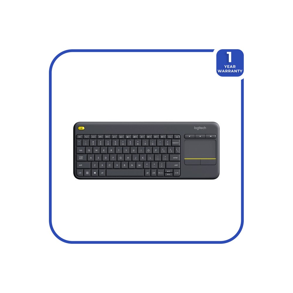 Expliciet Schelden neef Logitech K400 Plus Wireless Touch Keyboard (White Color Only)