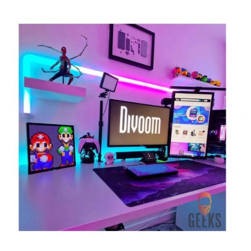 Divoom Pixoo-64 - WiFi Pixel Cloud Digital Frame with APP Control