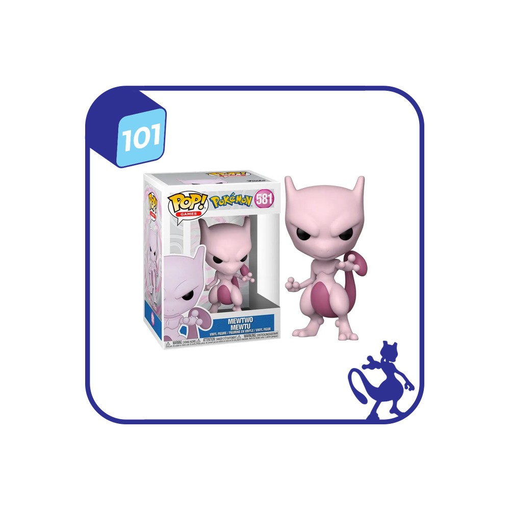 Figurine - Funko Pop! n°581 - Pokémon - Mewtwo