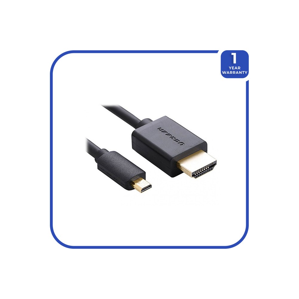 UGREEN HDMI M/M CABLE 3M (BLACK)