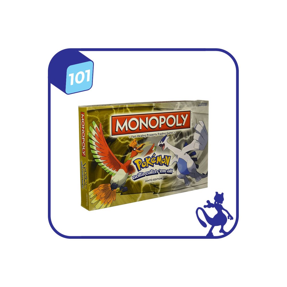 Monopoly Pokemon Gotta catch 'em all! Johto Edition Complete