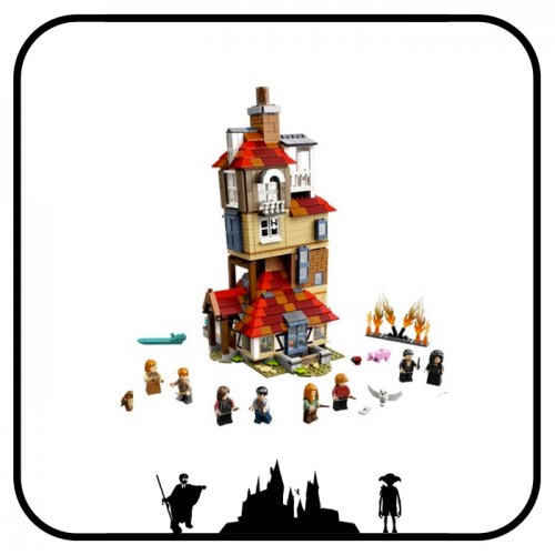 HARRY POTTER Attack on the Burrow 75980 Building Set