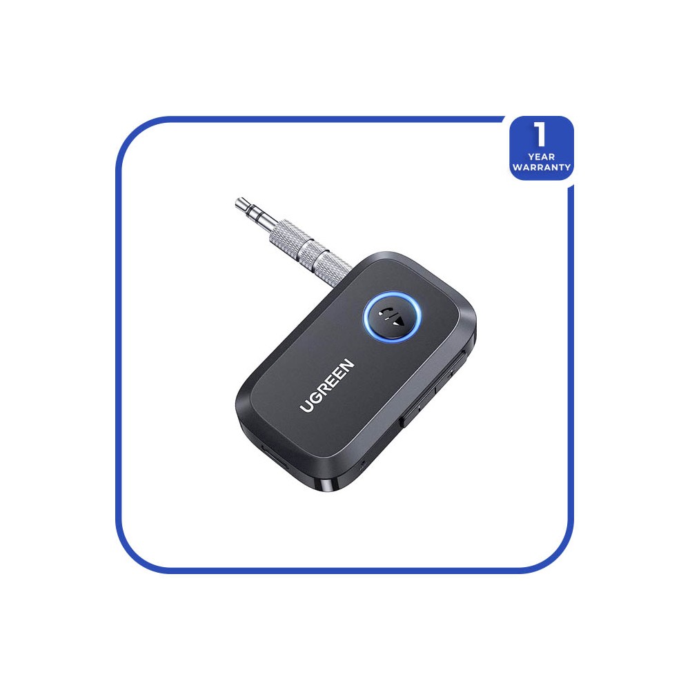 UGREEN Bluetooth 5.3 Car Adapter  Aux to Bluetooth Receiver 