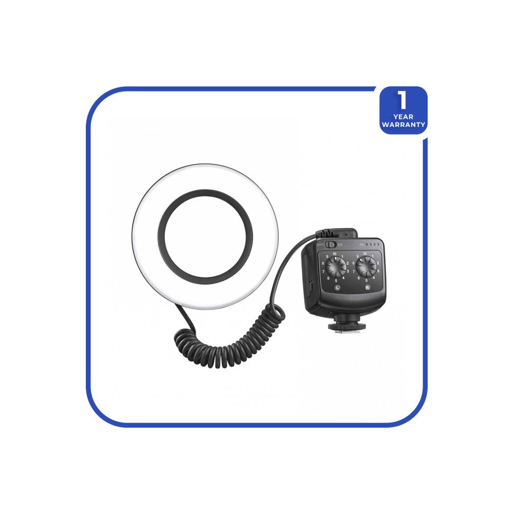 Godox MF-R76 Universal Macro Ring Flash Light GN14 10 Levels Adjustable  Brightness with 8pcs Adapter Ring Large Capacity Battery Replacement for  Nikon Sony Fuji Olympus Pentax DSLR Camera - Walmart.com