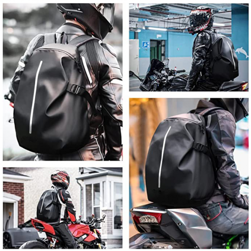 Motorcycle Backpack for Men Waterproof