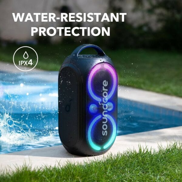 anker soundcore rave party 2 portable speaker 120w (a3399h11)