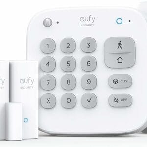 anker eufy security alarm 5 piece kits white (t8990321)