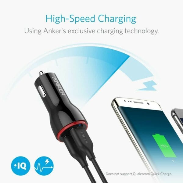 anker 24w 2 portusb car charger uk black (a2310h11)
