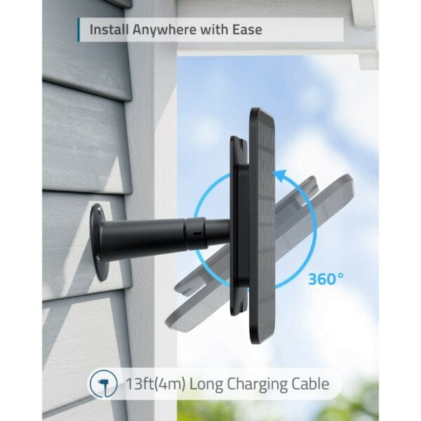 anker eufy solar panel black (t8700011) (194644047870)