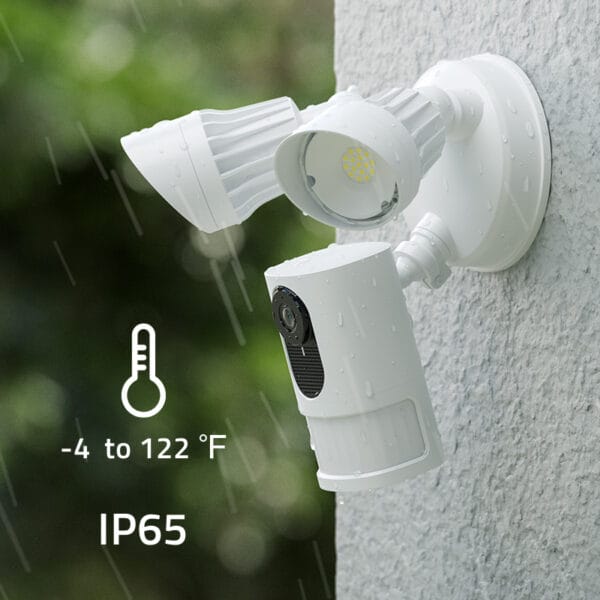 anker eufy security floodlight cam e 2k white (t8422g21)