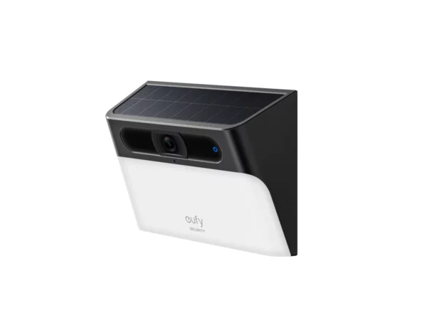 anker eufy security solar wall light cam s120 black (t81a0311)