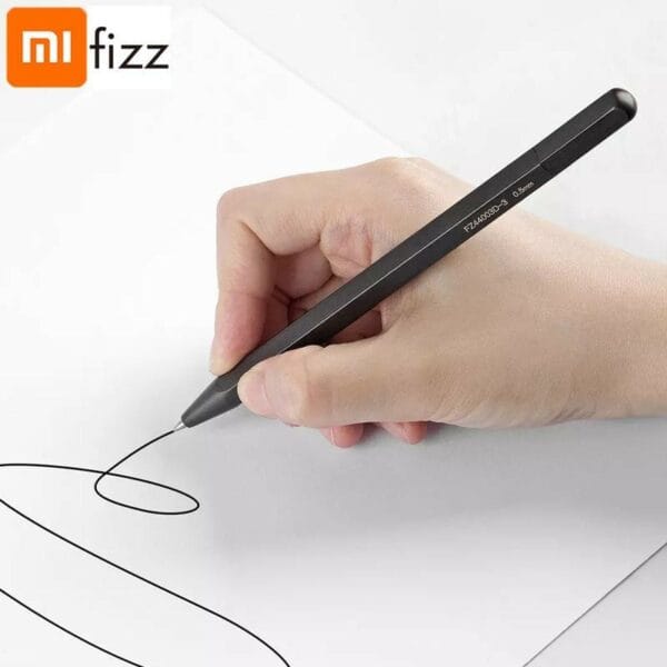 xiaomi fizz 0.5mm multi edge metal gel pen (pink)