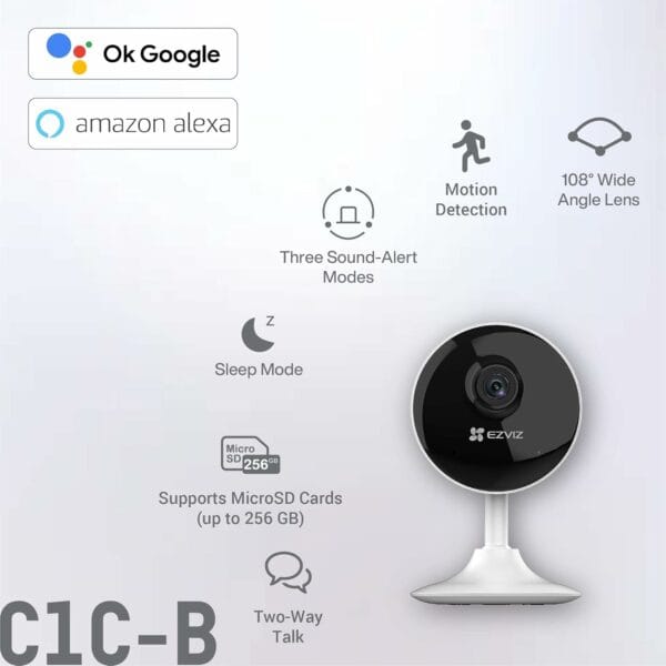 ezviz c1c b 1080p full hd indoor wifi security