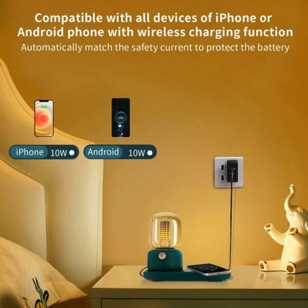 cozy multi purpose light + wireless charger (20490500448)