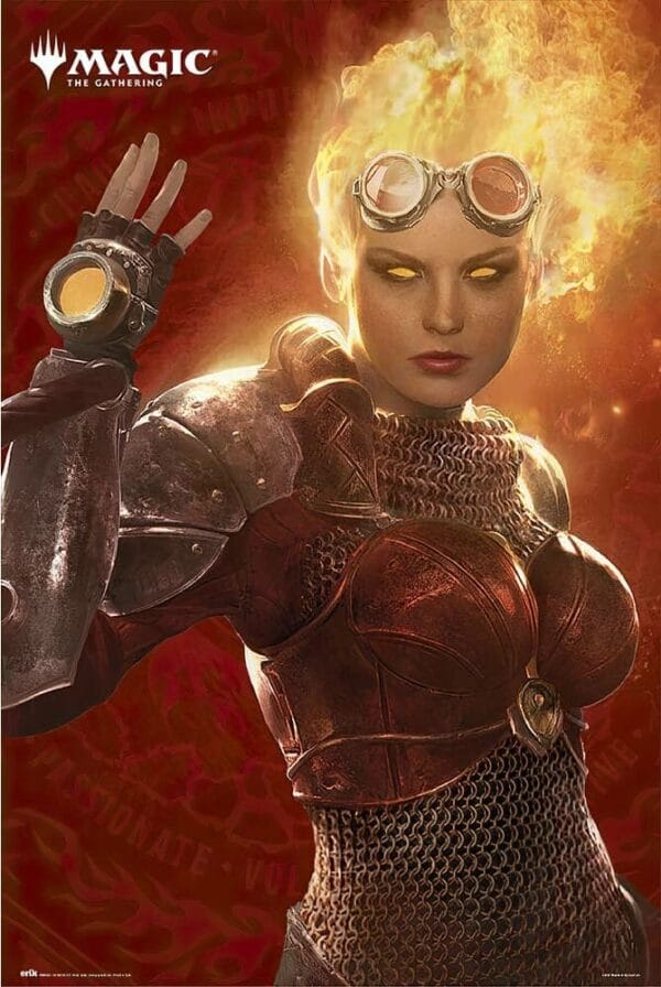 art print 30x40 cm magic the gathering chandra (8435497248789)