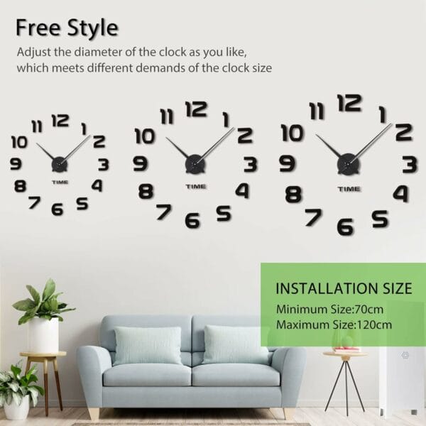 101 diy clock (an55125) (random colours)