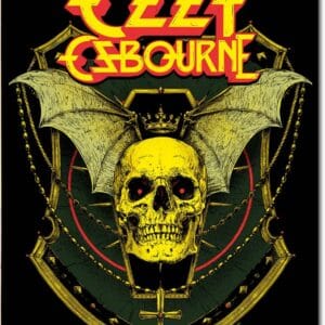 art print 61x91,5 cm ozzy osbourne skull (gpe5708)