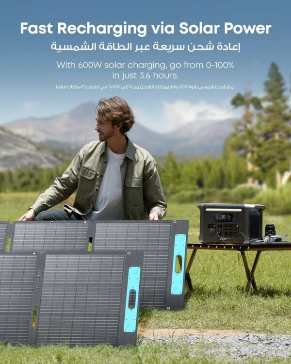 anker solix f1500 portable power station 1536wh｜1800w black (a1772211)
