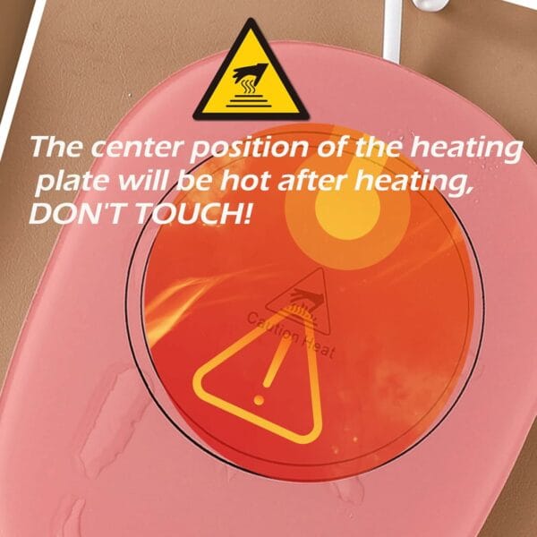 electric automatic thermostatic coaster