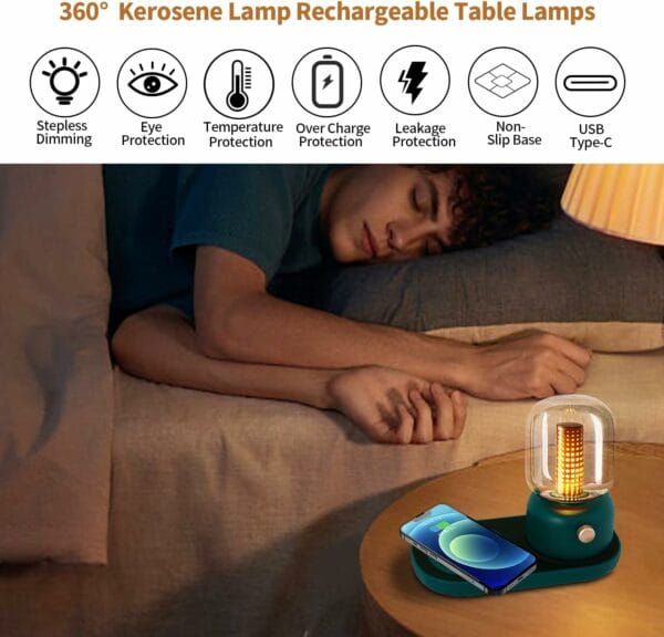 cozy multi purpose light + wireless charger (20490500448)