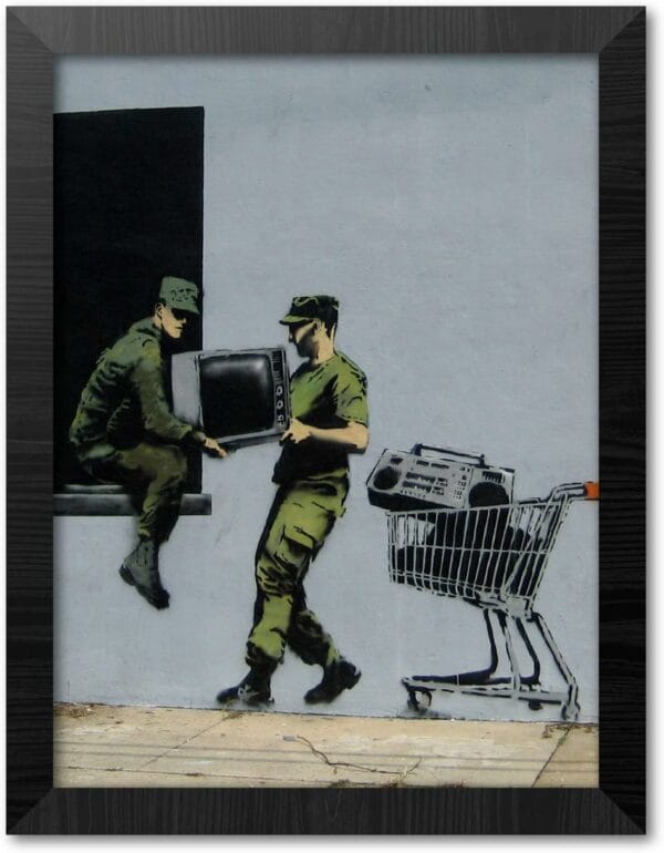 art print 30x40 cm brandalised looters masters (p30x40cm0036) (8435497226947)