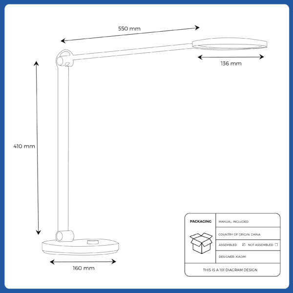 xiaomi mi smart led desk lamp pro