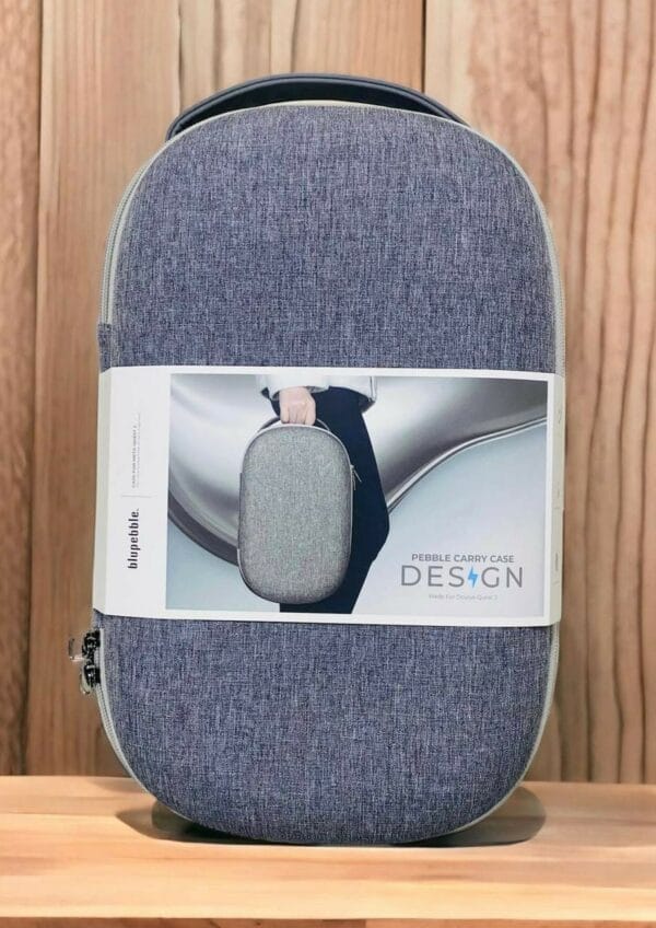 blupebble carry case design for meta quest 2 (bp vrebcase01 gy)