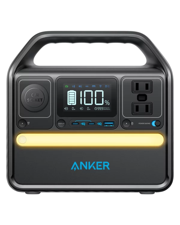 anker 522 portable power station 300w / 320wh black (a1721211)