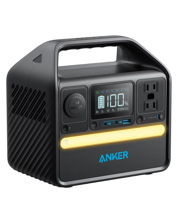 anker 522 portable power station 300w / 320wh black (a1721211)