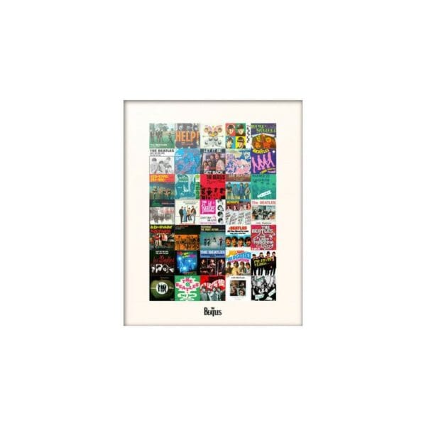 art print 30x40 cm beatles singles (p30x40cm0137)