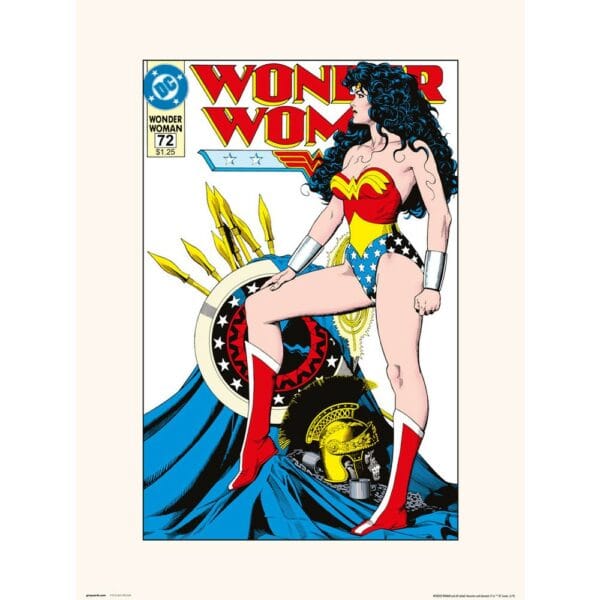 art print 30x40 cm dc comics wonder woman vol 2 no.72 (8435497239060)