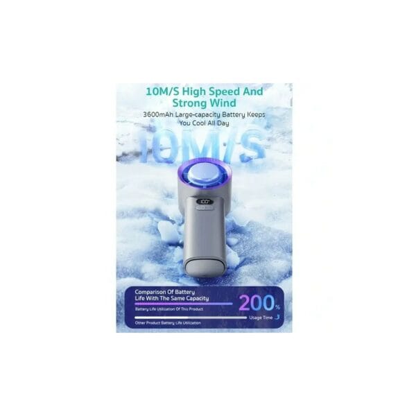 coteetci 100 speed infnitely variable cooling fan (ot 035 gy)