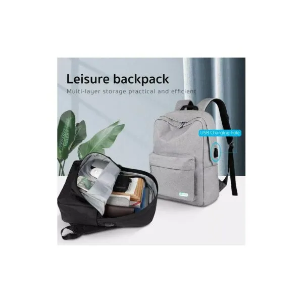 coteetci notebook casual backpack 13 16" grey (14012 gy)