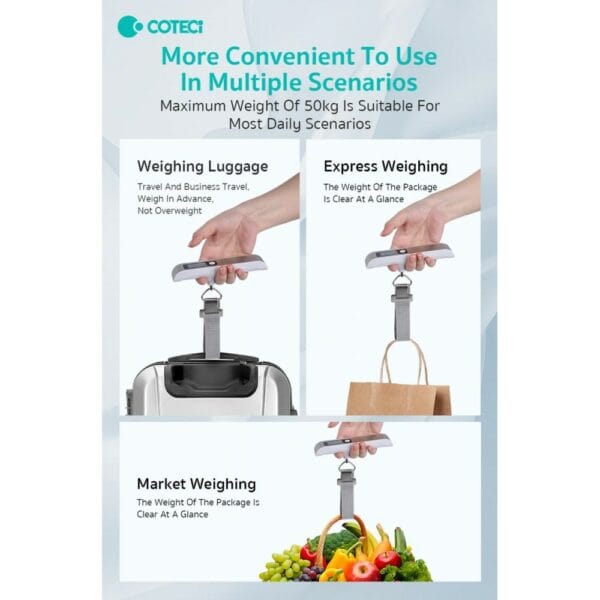coteetci digital luggage scale (tr 010)