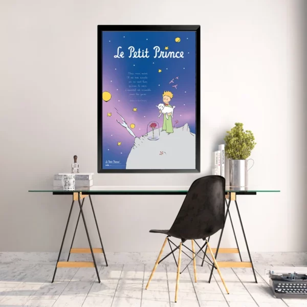 art print 30x40 cm le petit prince framed (8435497250966)