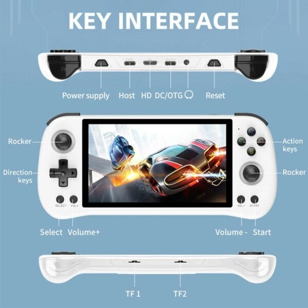 powkiddy x55 handheld retro game console