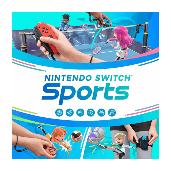 nintendo switch sport console + game bundle (0045496453992)
