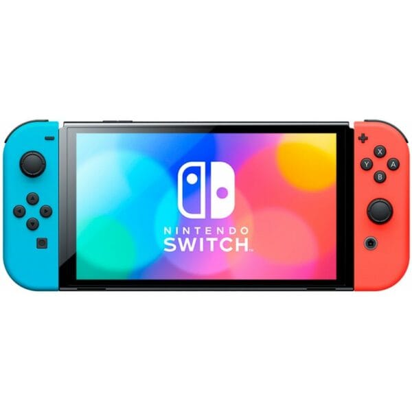 nintendo switch oled with joy con + ugreen 30210 nintendo switch game card case with 12 cartridge slots cash deal!