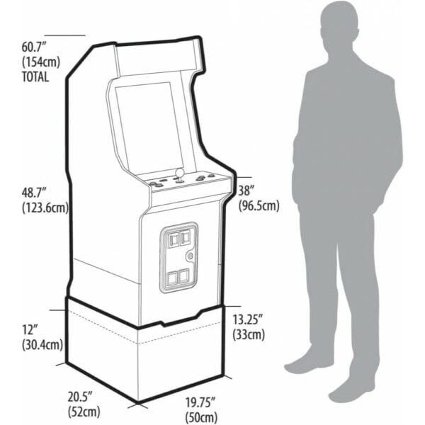 arcade1up pac man arcade machine (1220000276260)
