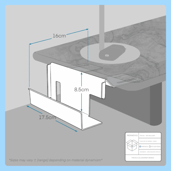 samdi console dock support stand sd 042 3