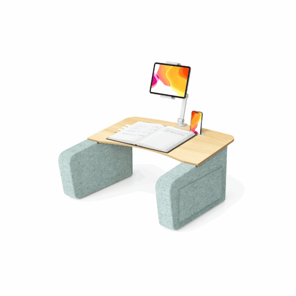 UPERGO - ergonomic cozy lap pillow with tablet/phone stand - FSL-11Z