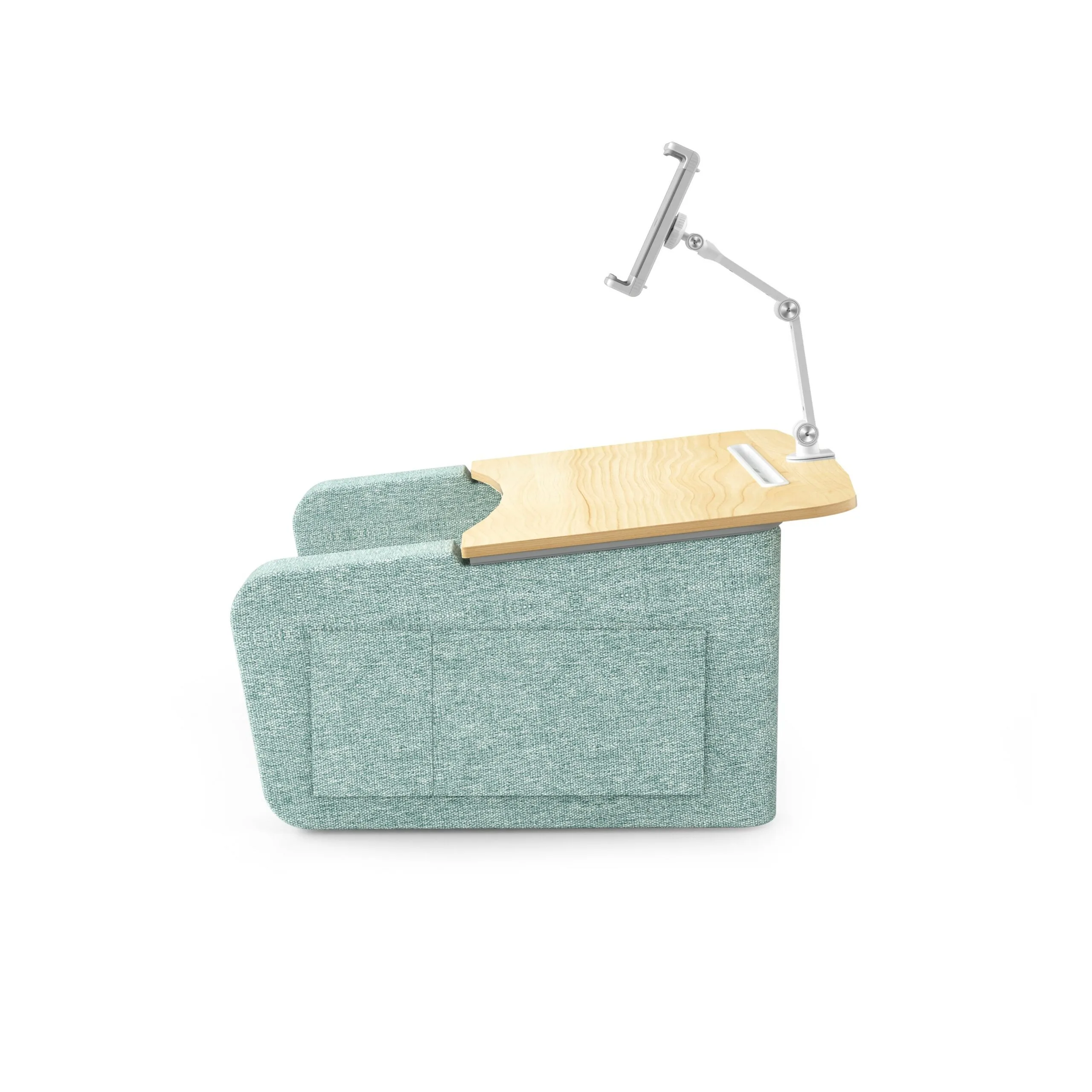 UPERGO FSL-11Z Ergonomic Cozy Lap Pillow with Tablet/Phone Stand - Image 2