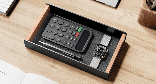 upergo wooden pen tray desk (vd 2)