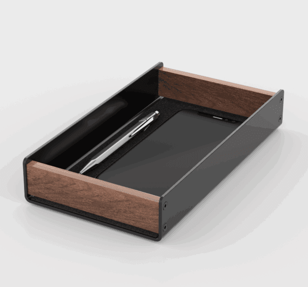upergo wooden pen tray desk (vd 2)