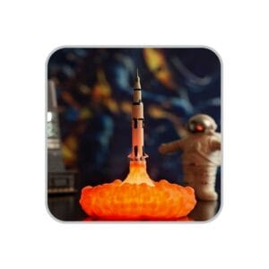 3d printing rocket lamp