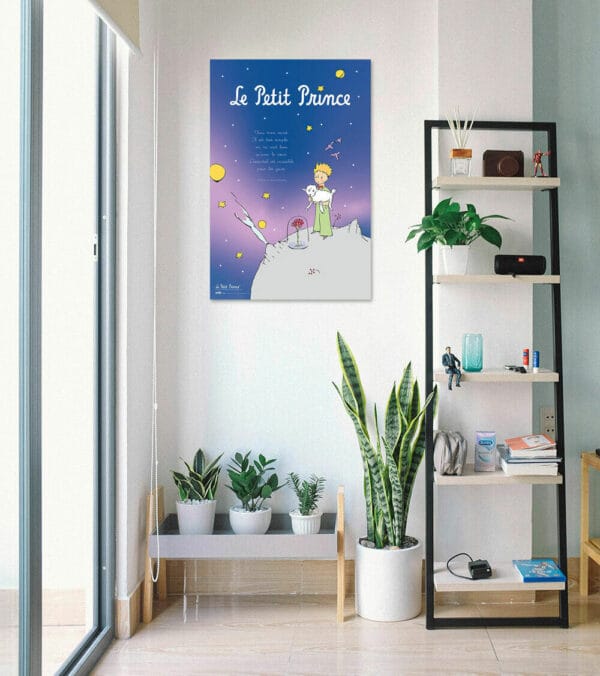 art print 30x40 cm le petit prince framed (8435497250966)