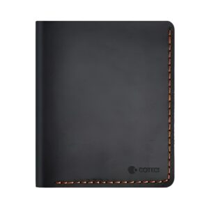 coteci luxury series (genuine leather) vertical wallet (random colors) 14067